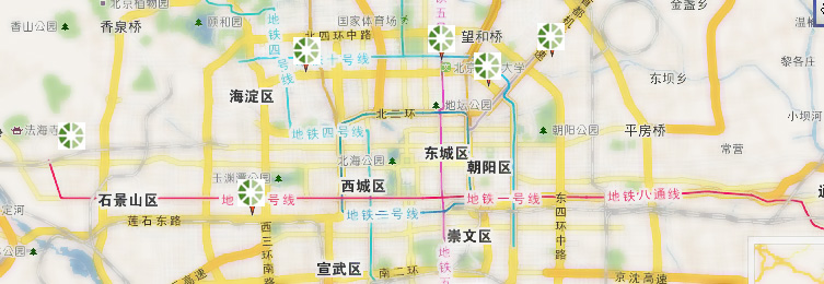 在北京，我们的店是最多的哦！